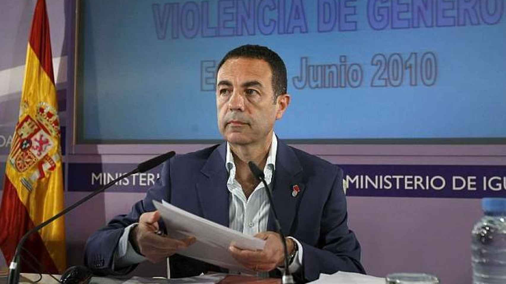 Miguel Lorente, durante su etapa como delegado contra la Violencia de Género.