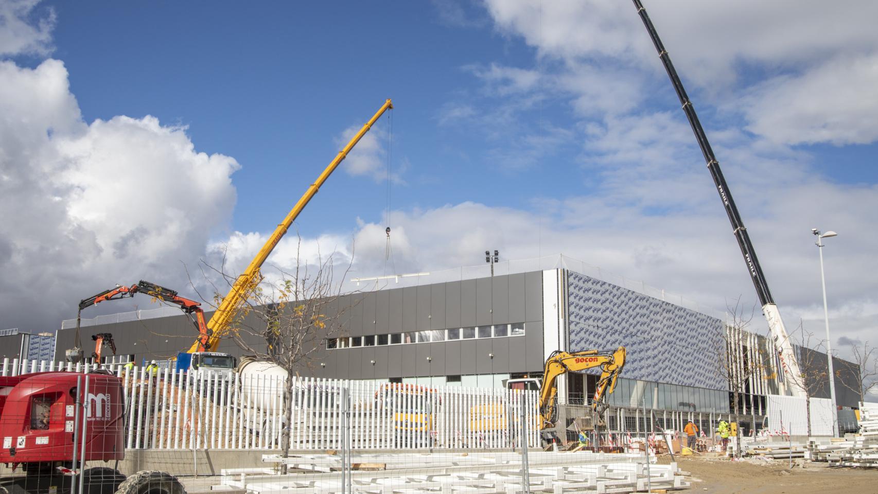 Imagen de las obras del Hospital Isabel Zendal