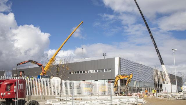 Imagen de las obras del Hospital Isabel Zendal