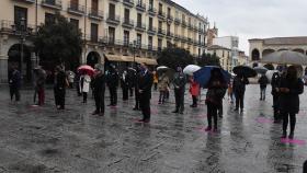 Zamora se torna lluviosa y enmudece por el dolor de las víctimas de la violencia machista 6