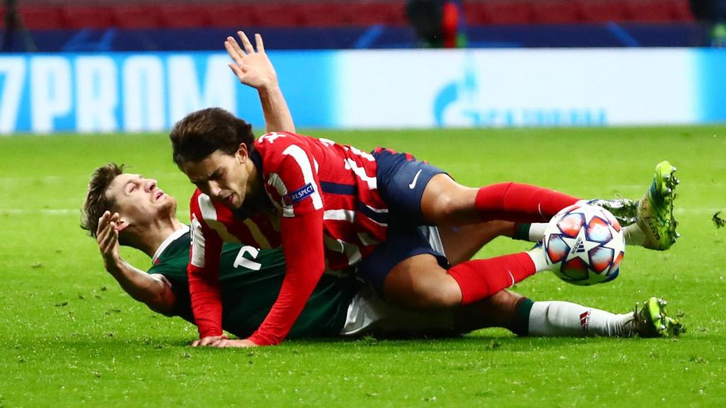 Joao Félix en el Atlético de Madrid - Lokomotiv