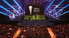 La gala del premio The Best en su edición de 2019