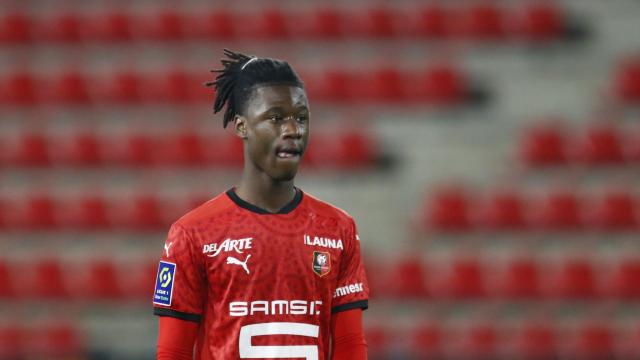 Eduardo Camavinga, con el Rennes