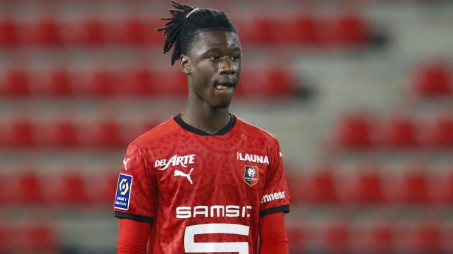 Eduardo Camavinga, con el Rennes