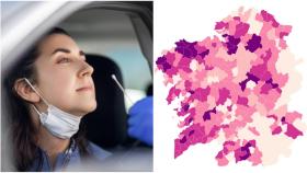 Coronavirus: El mapa de la incidencia en Galicia y los municipios más afectados