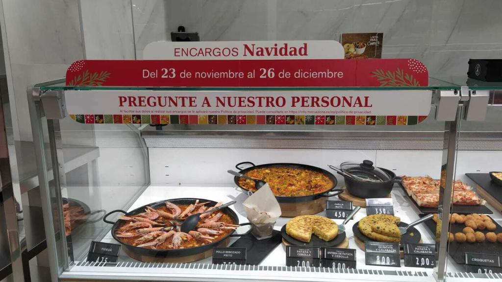 Desde este 23 de noviembre, ya es posible encargar el menú navideño de Mercadona.