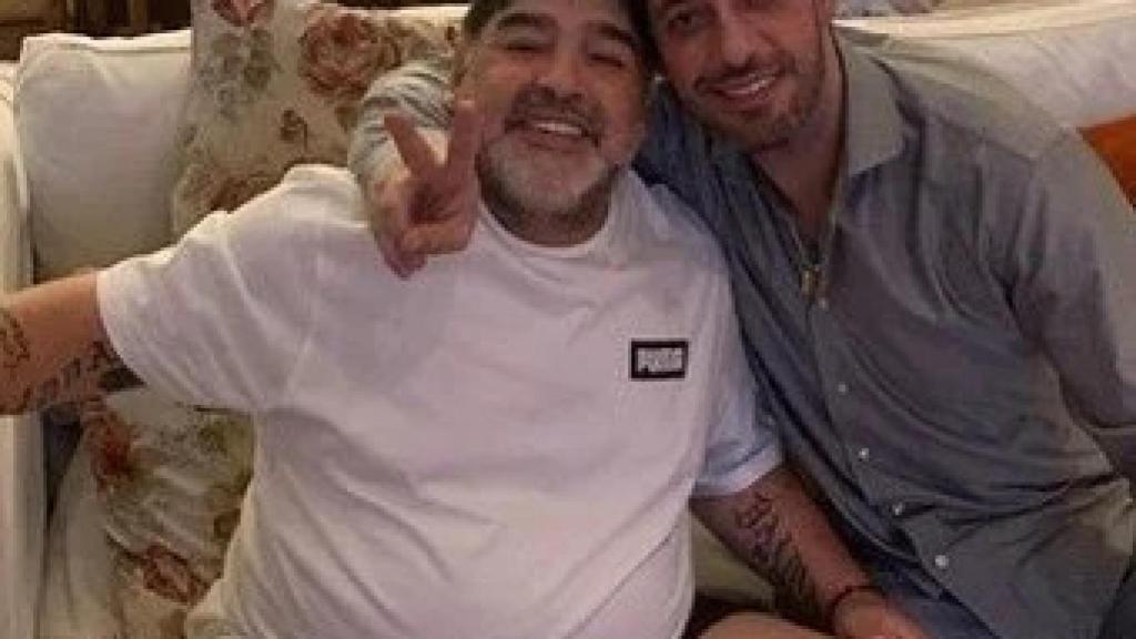 Diego Armando Maradona y Matías Morla, abogado y último representante del 'Pelusa'
