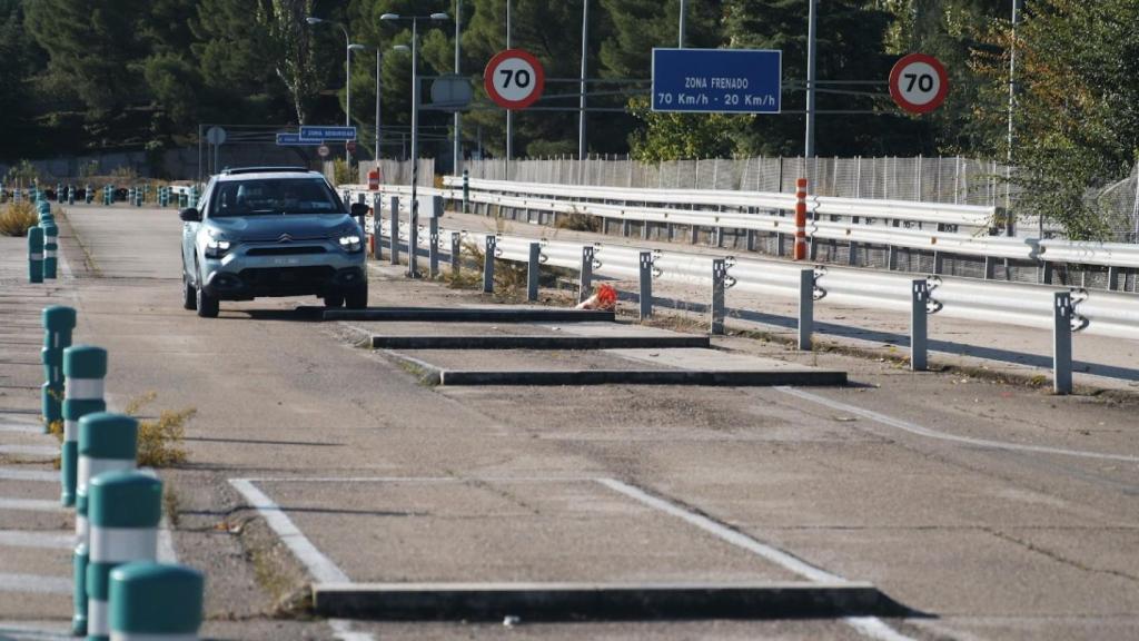 Una de las pruebas a las que se somete el nuevo modelo en Villaverde (Madrid).