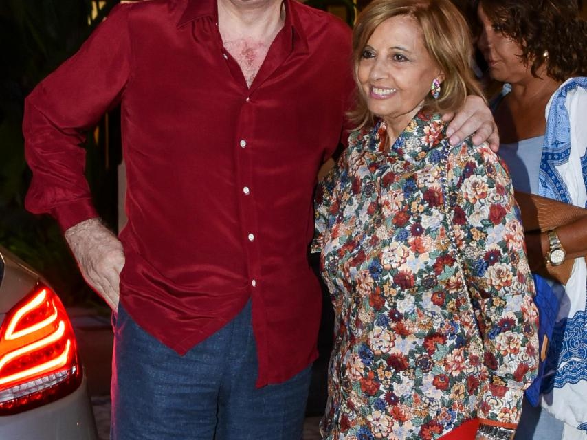 Edmundo Arrocet y María Teresa en una imagen fechada en agosto de 2019.