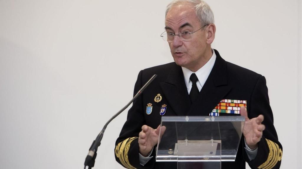 Teodoro López Calderón, jefe del Estado Mayor de la Armada, esta semana.