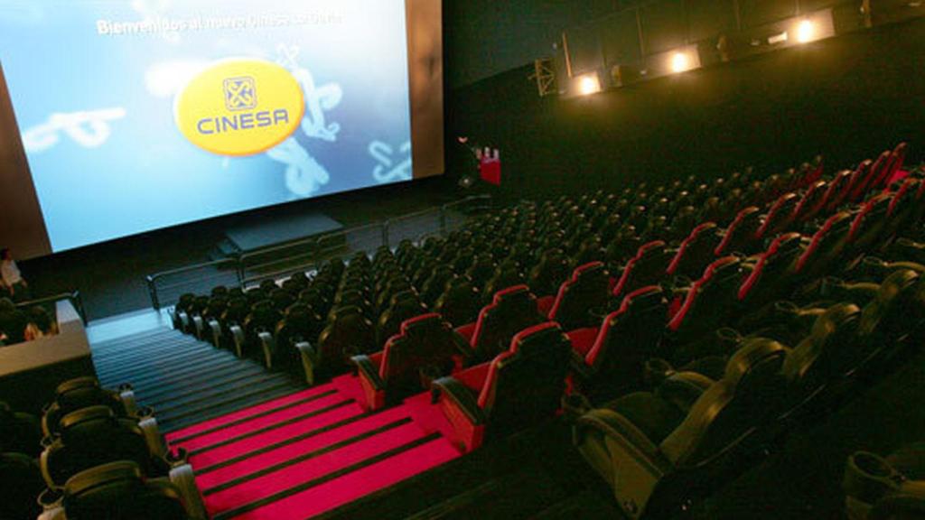 Una sala de cine del grupo Cinesa.