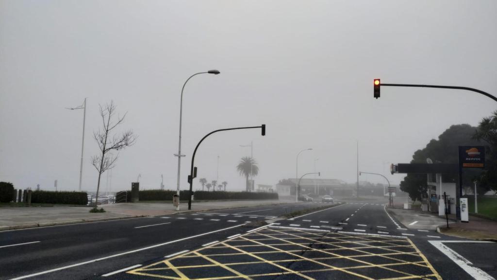 Niebla en A Coruña