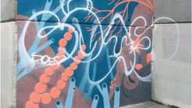 Estropean el mural marino del CEIP Sanjurjo de Carricarte de A Coruña tan solo mes después