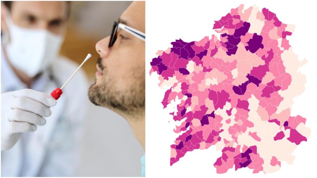 Coronavirus: Mapa de la incidencia en Galicia y los municipios más afectados