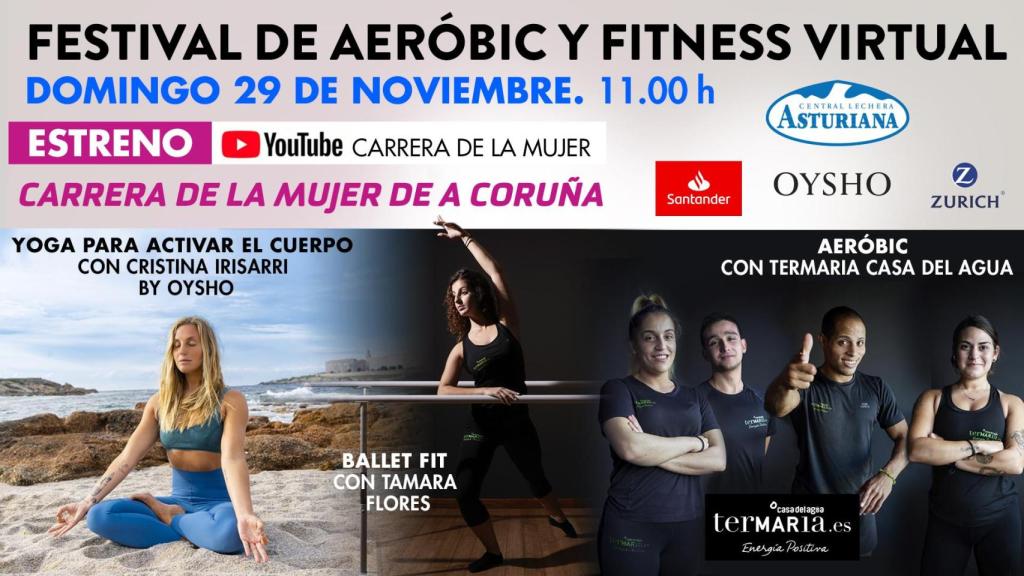 La Casa del Agua de A Coruña, elegida para celebrar un festival nacional de aeróbic y fitness