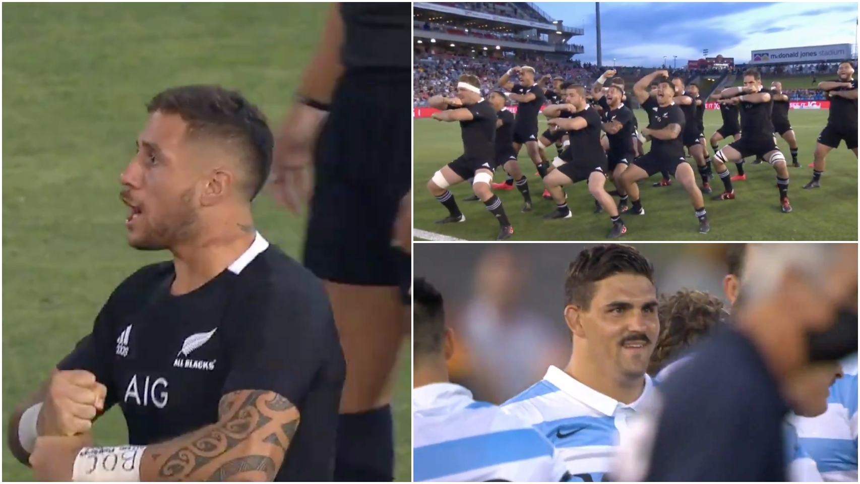 Los All Blacks dedican su haka a Maradona