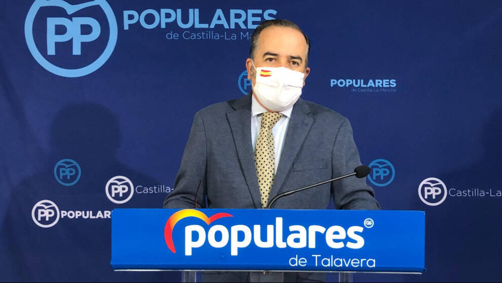 José Julián Gregorio, presidente provincial del PP de Toledo y senador