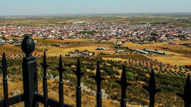 Una panorámica de Villarrubia de los Ojos (Ciudad Real)