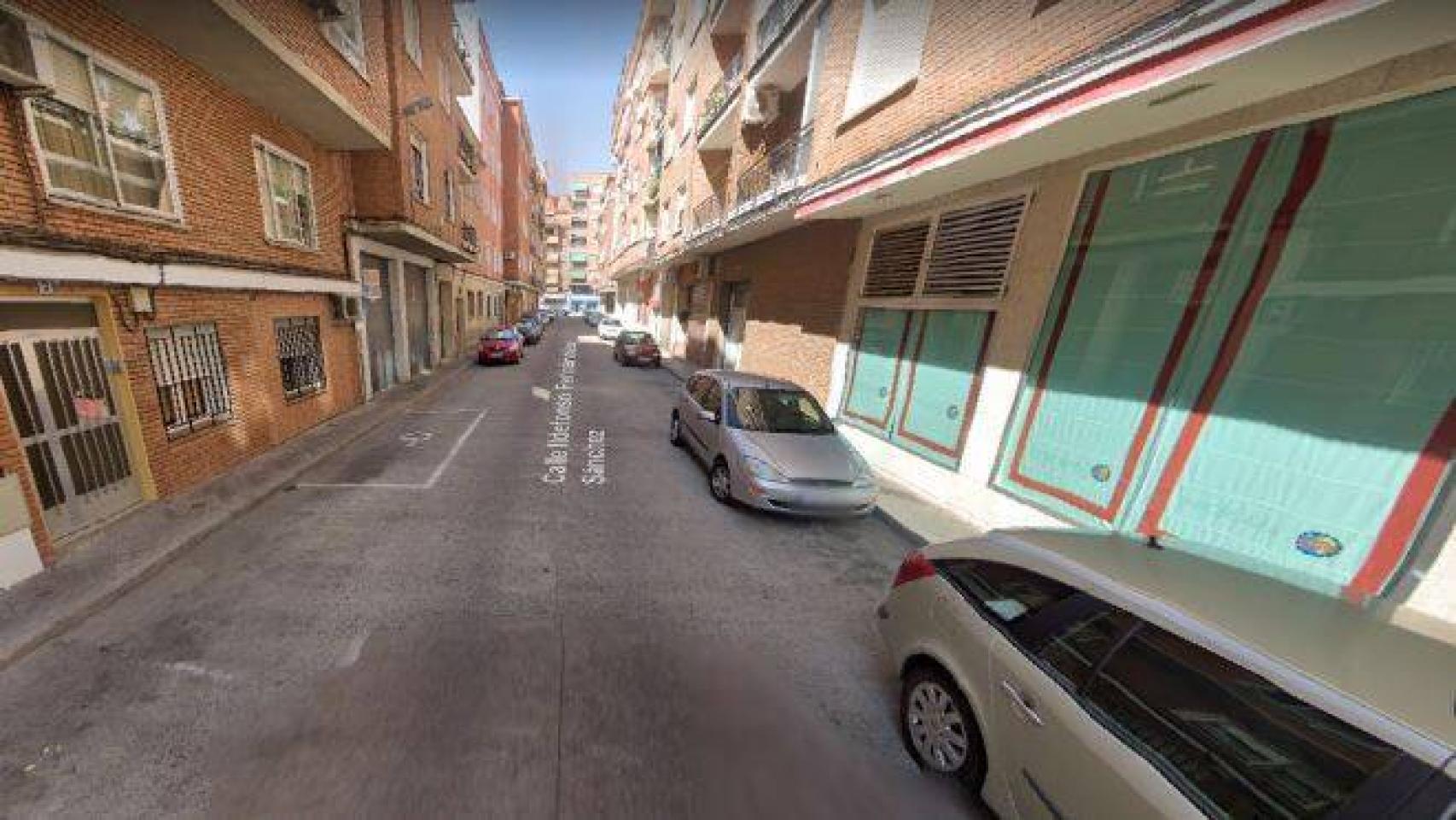 Calle Ildefonso Fernández Sánchez de Talavera (Google Maps)