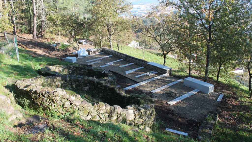 Castro de A Subidá, en Marín (Pontevedra).