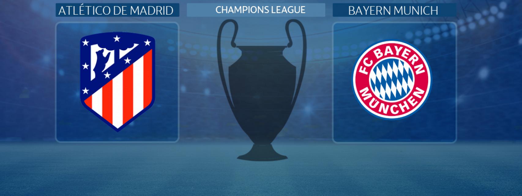 Atlético de Madrid - Bayern Munich, partido de la Champions League