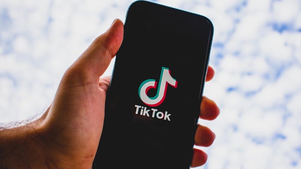 La aplicación de TikTok.