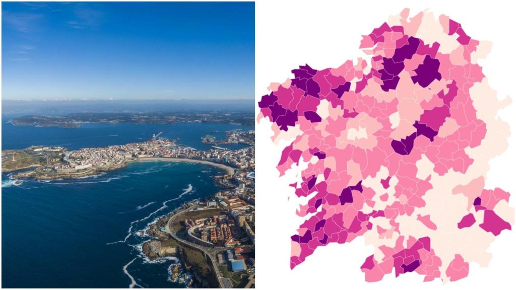 Coronavirus: La incidencia en las ciudades de Galicia y las zonas más afectadas