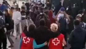 El vídeo de la indignante fiesta para inmigrantes organizada por Cruz roja en un hotel de Canarias
