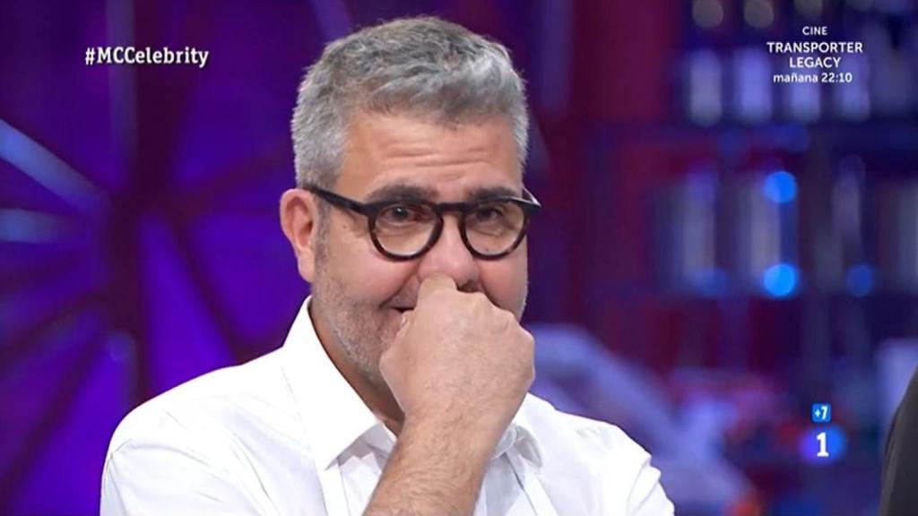 Florentino Fernández en la semifinal de 'MasterChef Celebrity'.