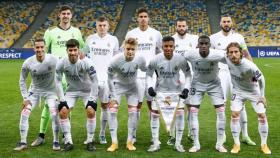 Once titular del Real Madrid ante el Shakhtar Donetsk