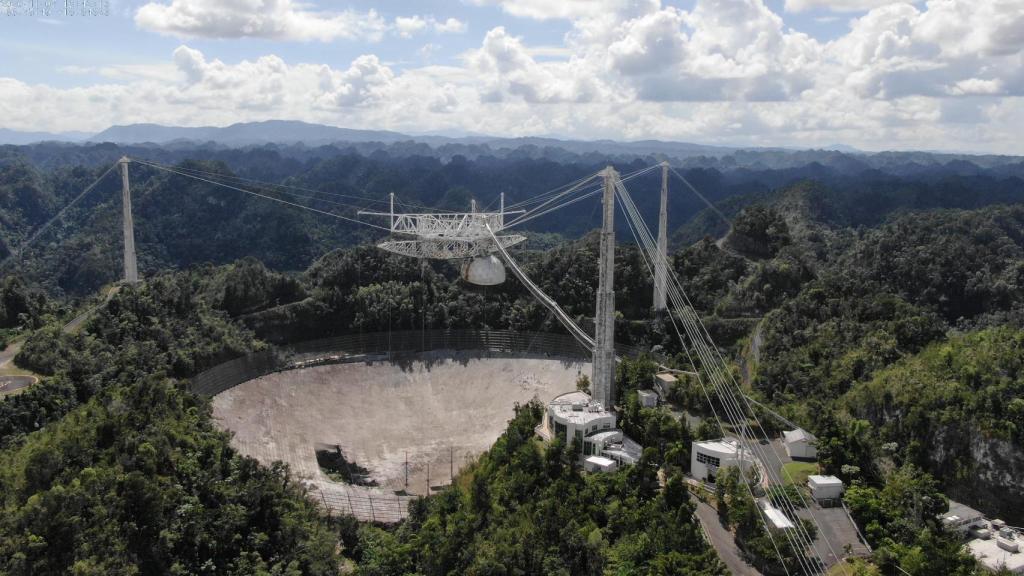 radiotelescopio del Observatorio de Arecibo