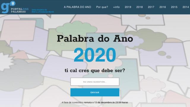 ¿Cuál es la palabra del año en Galicia? Se abre el plazo para realizar propuestas