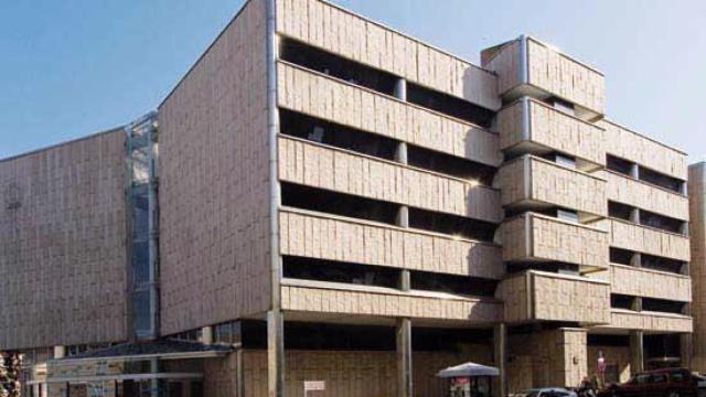 Imagen del edificio de los juzgados de A Coruña