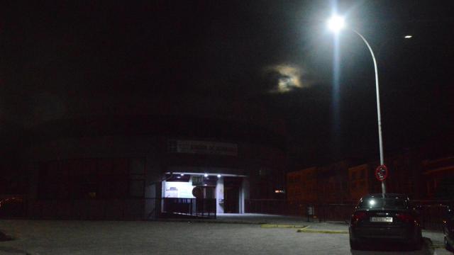 El párking de la estación de buses de Ferrol estuvo semanas sin luz por el cambio de hora