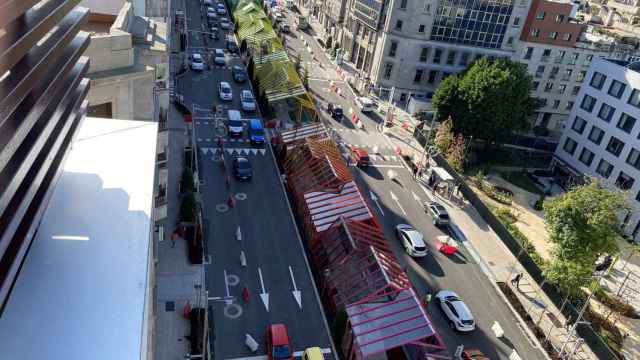 Proyecto de la iniciativa Vigo Vertical en la Gran Vía de Vigo.