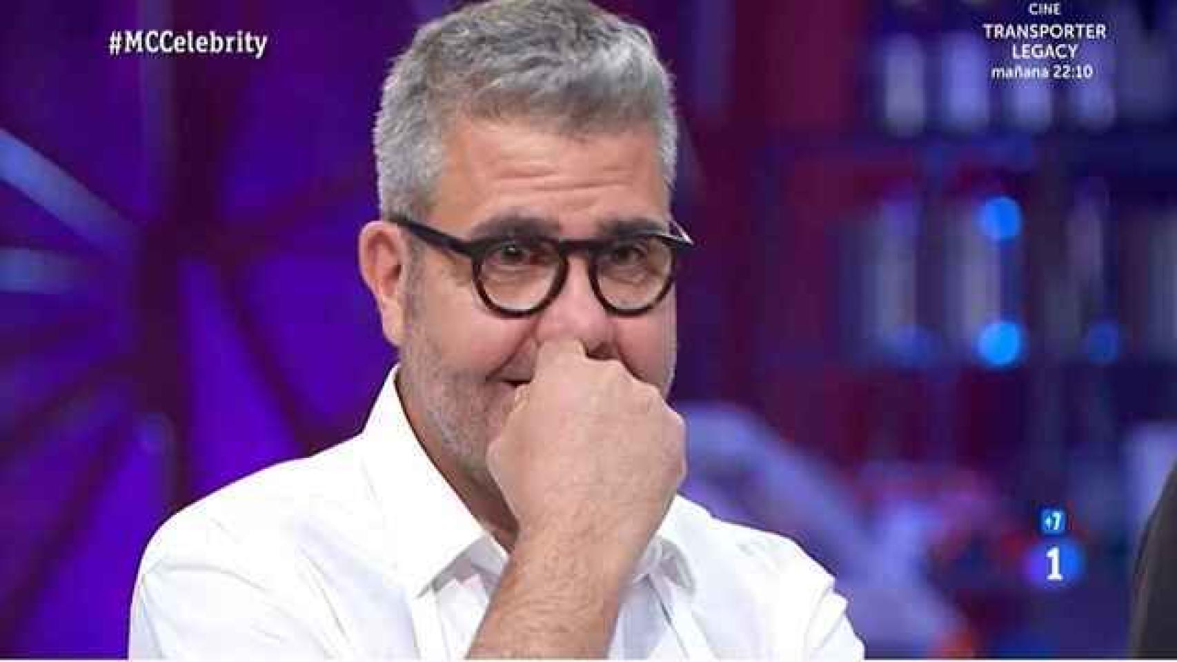 Florentino Fernández, en la semifinal de 'MasterChef Celebrity'.