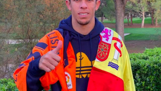 Gabriel Paulista, con la bandera española