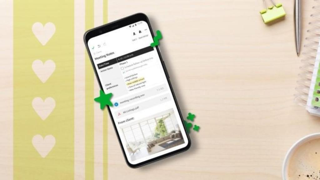 Evernote para Android se renueva: diseño mejorado, búsqueda más precisa y más