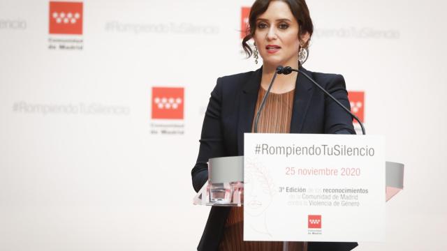 La presidenta de la Comunidad de Madrid, Isabel Díaz Ayuso.