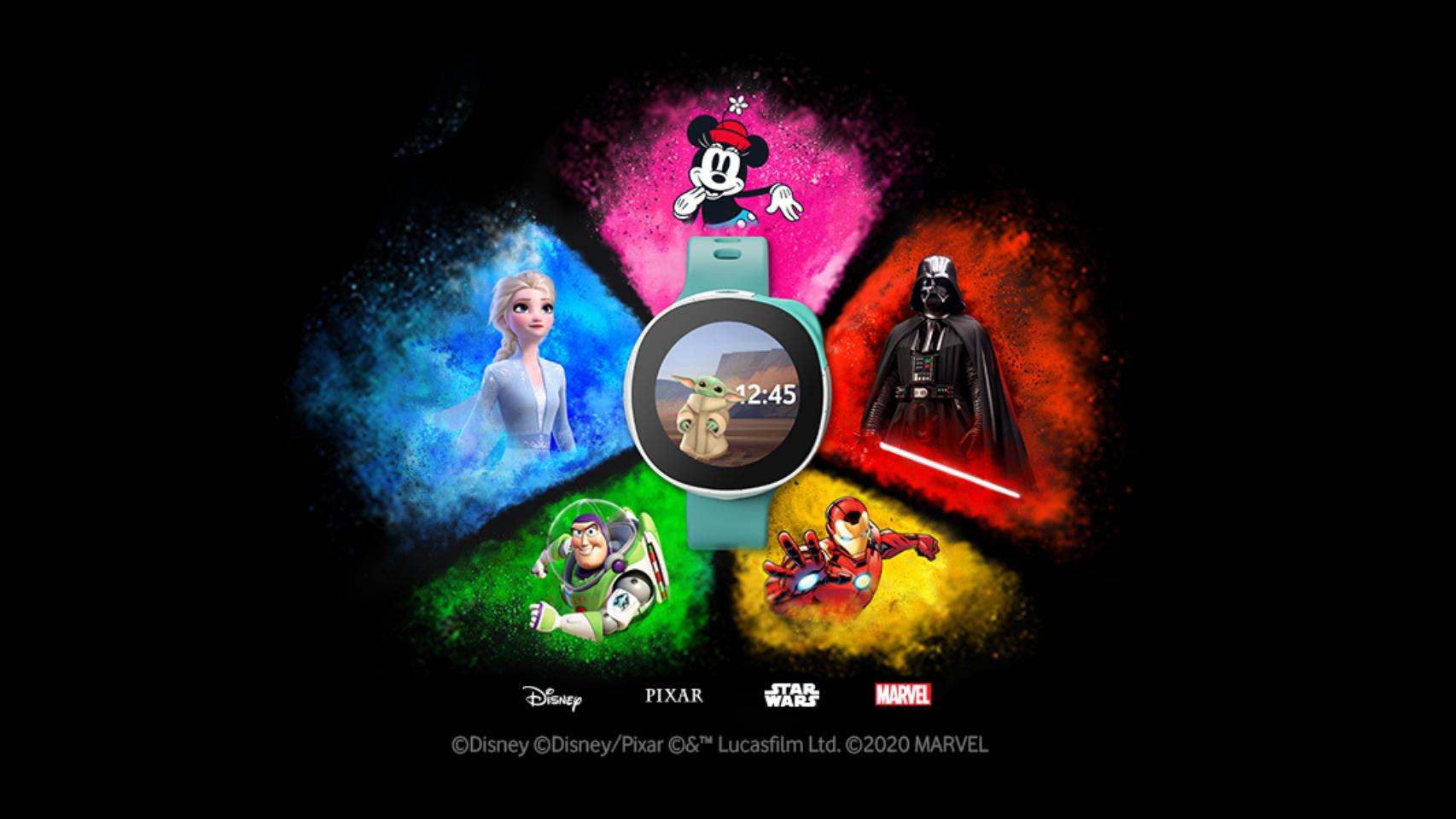 Neo, el reloj inteligente para niños creado por Disney y Vodafone.