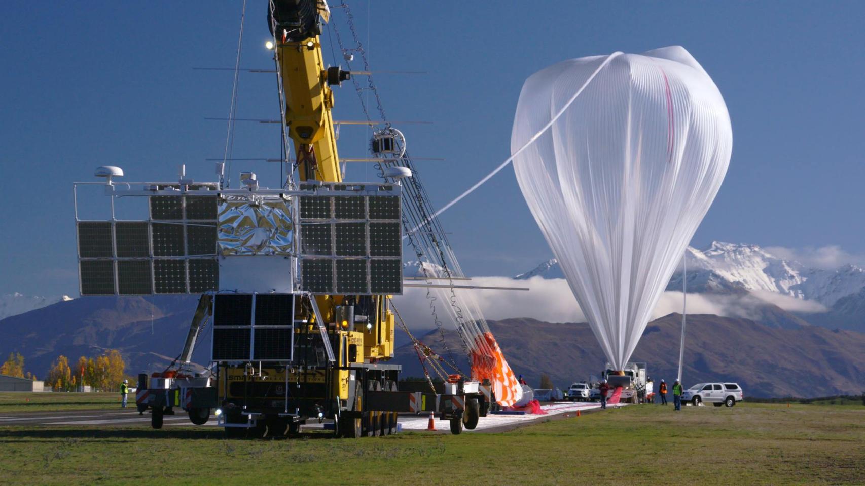 Globo estratosférico lanzado por la US Army