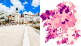 Coronavirus: La incidencia en las ciudades gallegas y los municipios más afectados