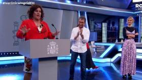 Instante de la actuación de Carlos Latre imitando a la ministra Montero.