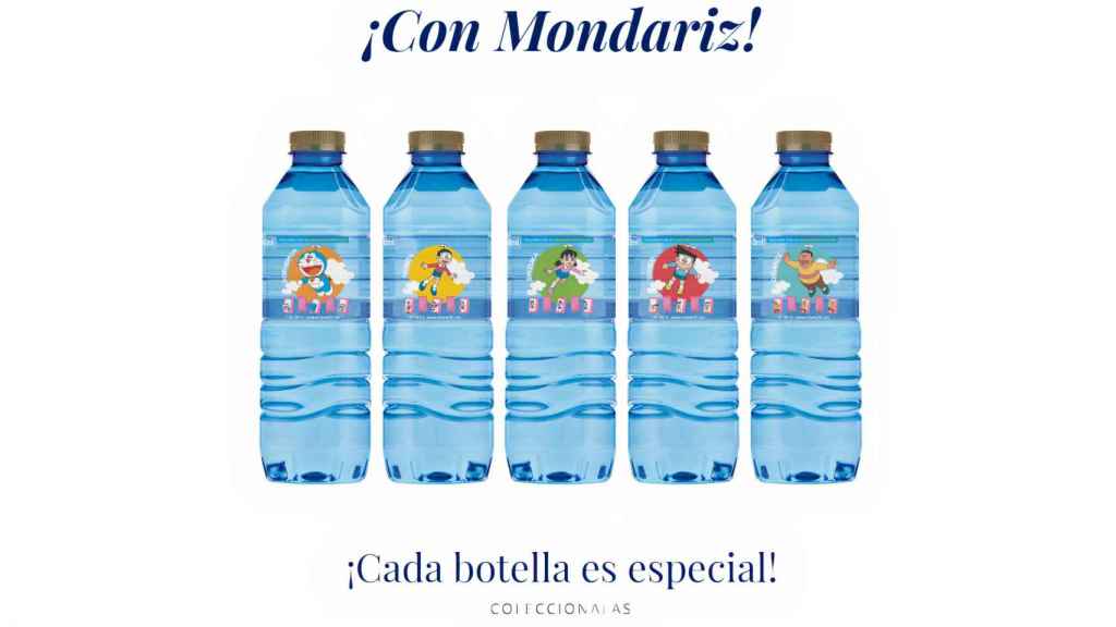 Aguas de Mondariz apuesta por Doraemon para conquistar al segmento infantil