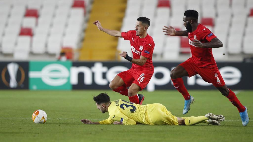 El Villarreal disputa su encuentro de Europa League ante el Sivasspor