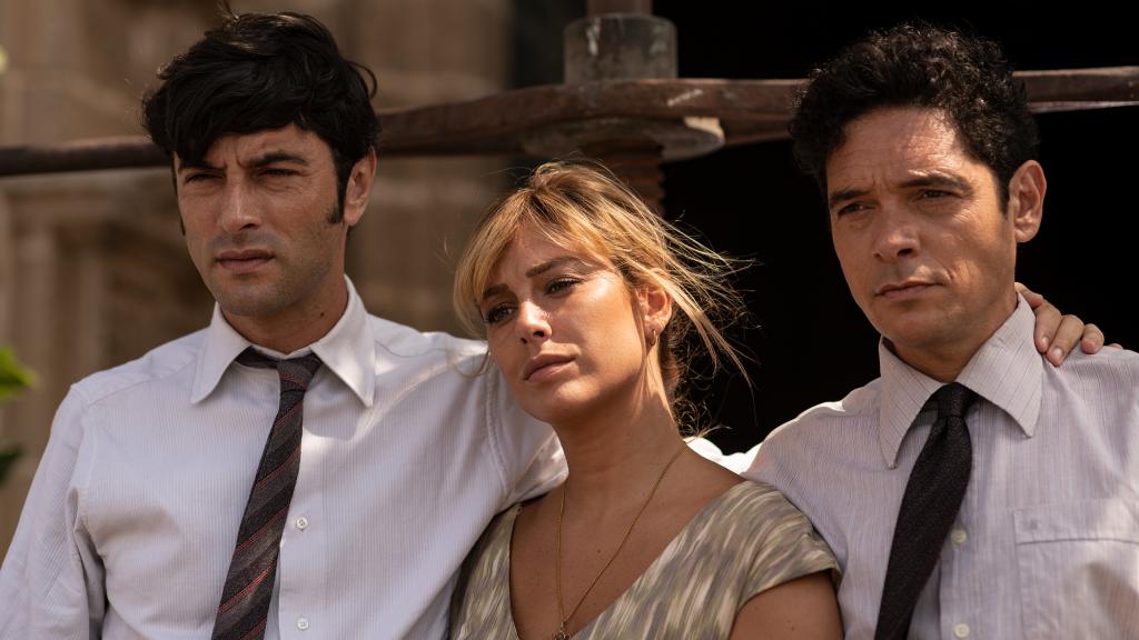 Javier Rey, Blanca Suárez y Pablo Molinero en la película.