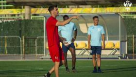 Imagen de archivo de Cea en un entrenamiento. Foto: CF Talavera