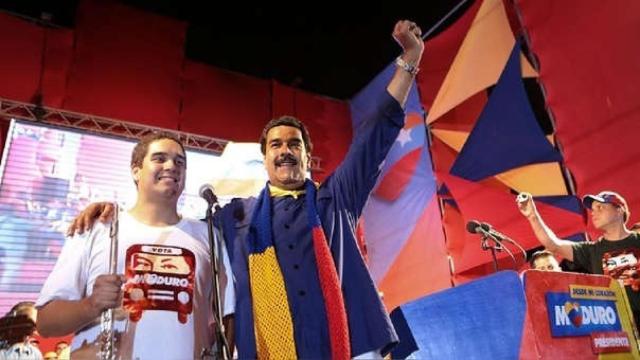 'Nicolasito', el hijo del presidente venezolano Nicolás Maduro.