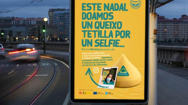 Campaña de publicidad Queixo de tetilla