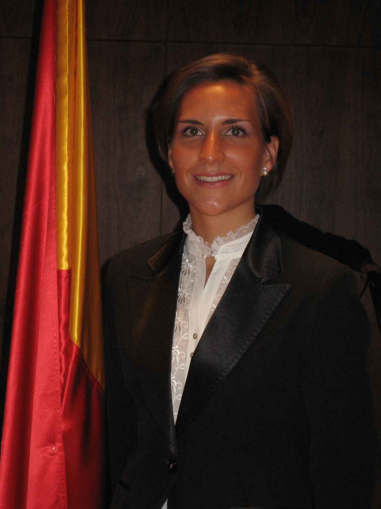 Teresa en la entrega del Premio Nacional de Fin de Carrera en 2006.